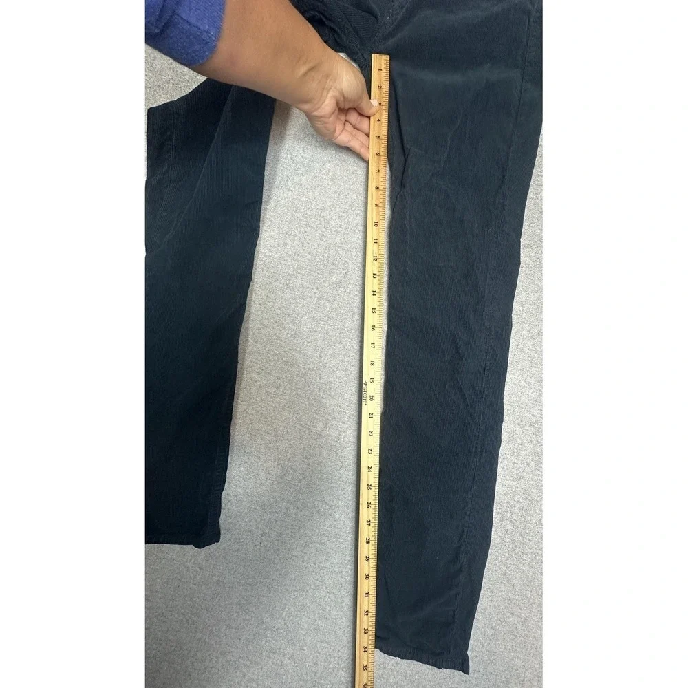 J Brand Kane Corduroy Pants Mens‎ 32x31 Navy Slim Straight Made USA JGM180M01